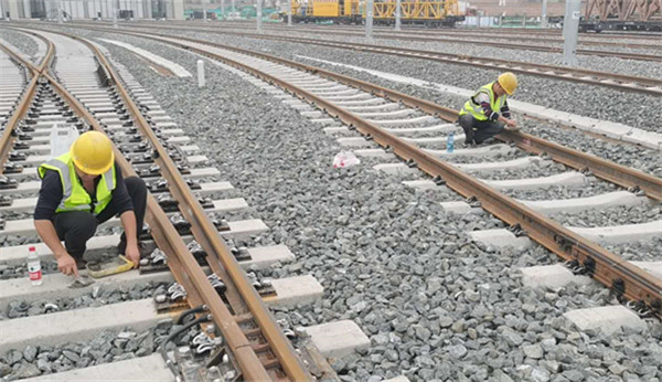 西安地鐵(tie)9号線使用(yong)公司的預(yù)應力混凝(ning)土軌枕産(chan)品